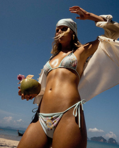 Nane Çiçek Desenli Bikini Altı