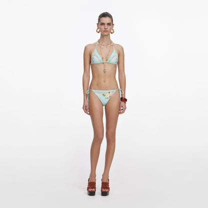Nane Çiçek Desenli Bikini Altı