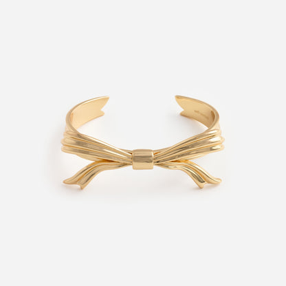 Altın Fiyonk Detaylı Bangle Bilezik