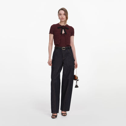 İndigo Kargo Cepli Denim Jean Pantolon