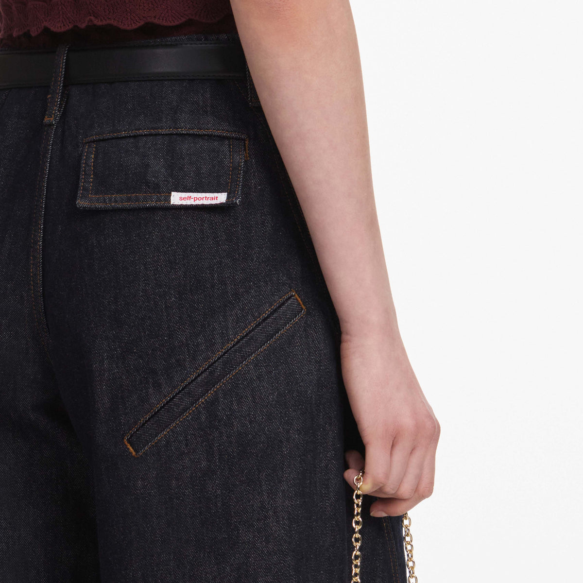İndigo Kargo Cepli Denim Jean Pantolon