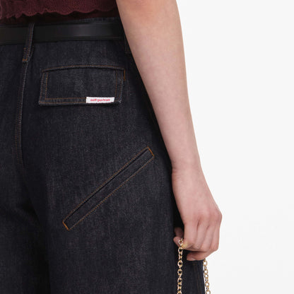 İndigo Kargo Cepli Denim Jean Pantolon