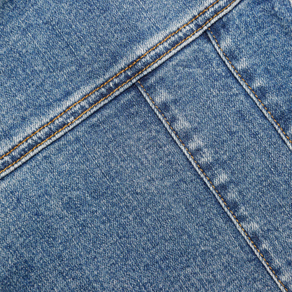 Mavi Denim Kloş Detaylı Mini Elbise