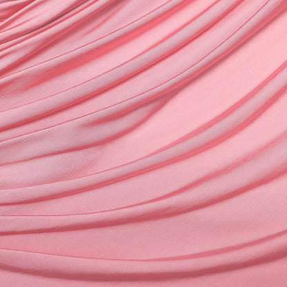 Pembe Büzgü Detaylı Jarse Üst