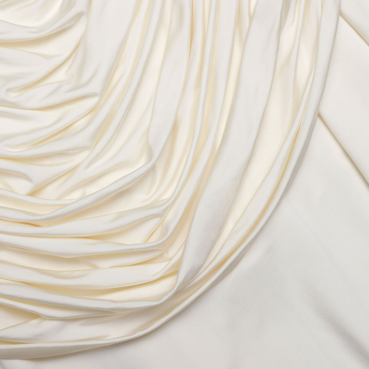 Sarı Drape Detaylı Jarse Maksi Elbise